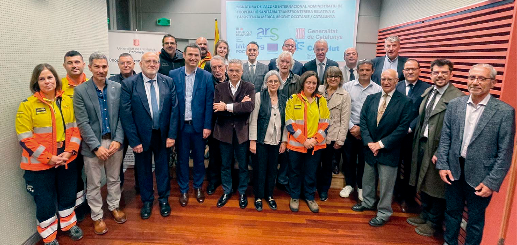 Cataluña y Occitania firman un acuerdo para reforzar la cooperación sanitaria en emergencias