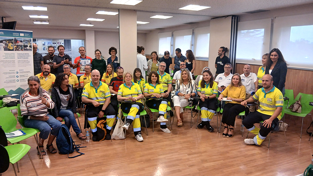 El Hospital de Barbastro acoge una jornada formativa del proyecto SA-URG sobre la gestión de urgencias, emergencias y rescate en montaña